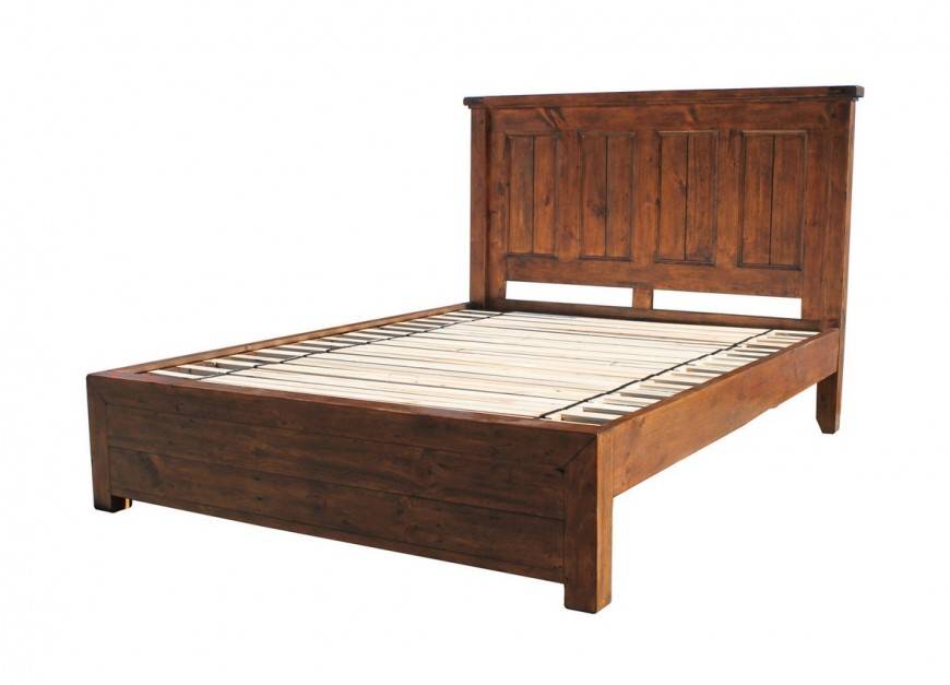Irish Coast Queen Bed Reclaimed Wood Reside Furnishings