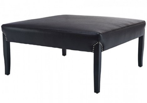 Murphy fabric Ottoman