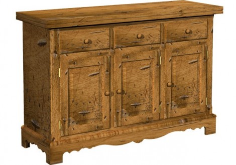 Rimouski Solid Birch Buffet