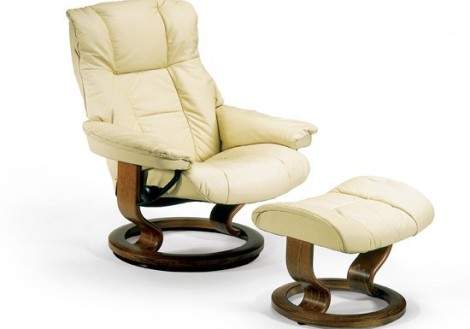 Mayfair Small Leather Recliner