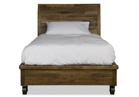 Braxton Twin Bed with Castors