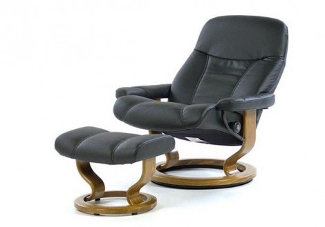 Consul Large Leather Recliner