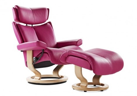 Magic Small Leather Recliner - Ekornes Stressless