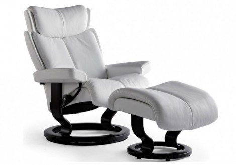 Magic Large Leather Recliner - Ekornes Stressless