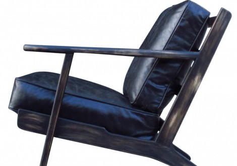 Four hands Brooks Leather Lounge Chair