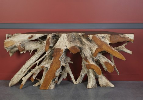 Pacific Console Wood Table