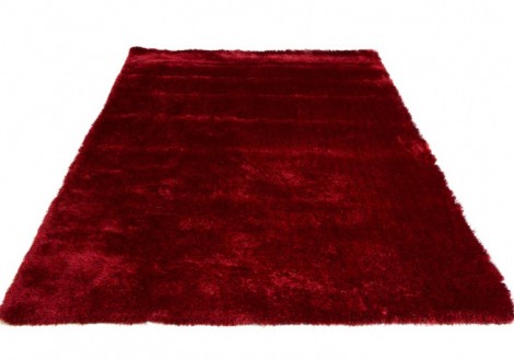 Red Luxury Shag Rug