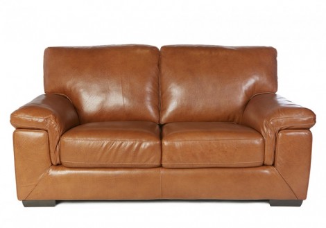 Ross Leather Loveseat