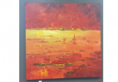 Red/Orange Abstract
