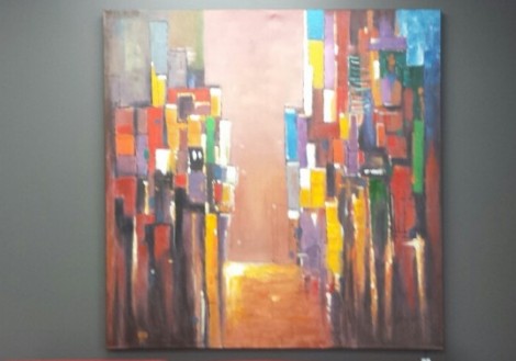 Multi colour Abstract