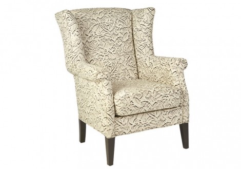 Jonathan Louis Cami Wingback Fabric Chair