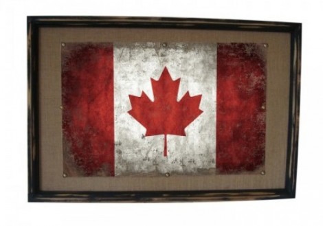 Canadian Flag Framed