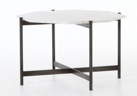 Four Hands Marble Adair Bunching Table