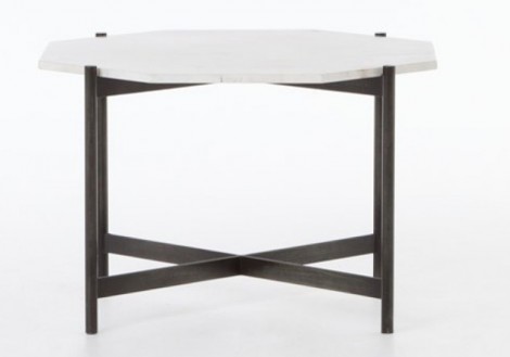 Four Hands Marble Adair Bunching Table