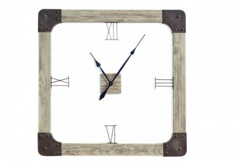 Delta Solid Wood Wall CLock