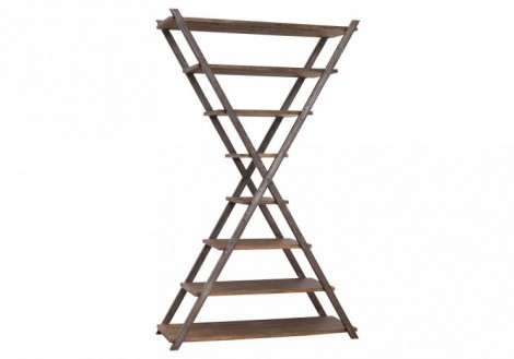 Exeo Solid Mango Wood Bookcase