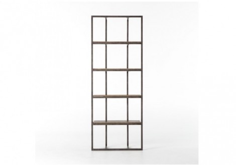 Grainger Bookshelf Four Hands Wood & Metal