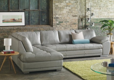 Palliser Kelowna Faux Leather Sectional Sofa