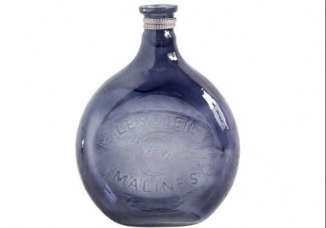 Caupona II Blue Glass Vase