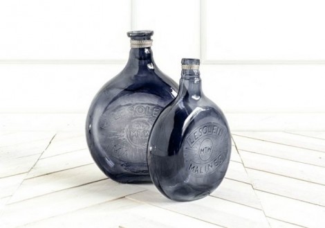 Caupona II Blue Glass Vase