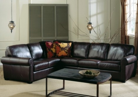 Palliser Vigo Leather Sectional sofa