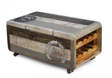 Braunshugar Wine Box Coffee Table