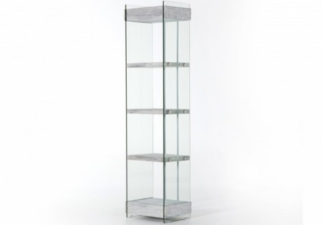 Kenmare Glass Bookshelf Four Hands