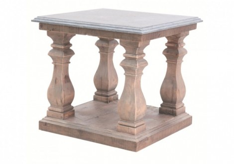 Wesley Stone End table - Four Hands
