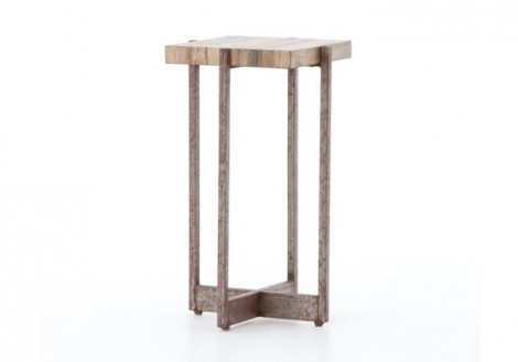 Hudson Accent Table Solid Wood