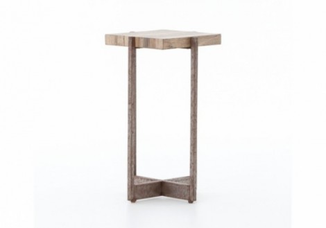 Hudson Accent Table Solid Wood
