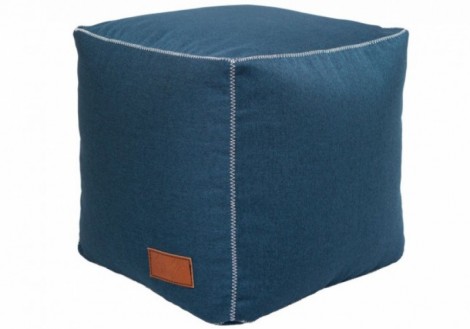 Kapan Fabric Ottoman Bean Filled