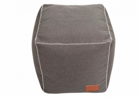 Kapan Fabric Ottoman Bean Filled