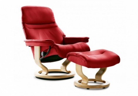 Sunrise Large Leather Recliner