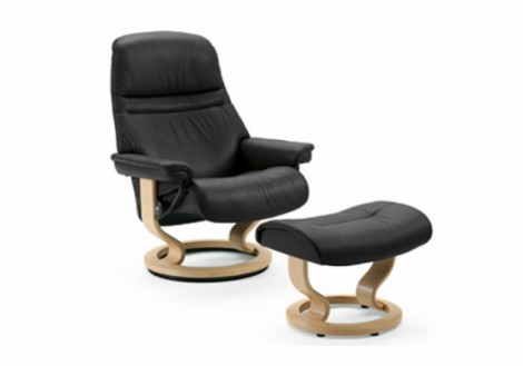 Sunrise Small Leather Recliner