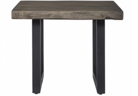 Tundra Solid Wood Live edge End Table