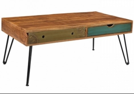 Brisbane Coffee Table Metal Leg