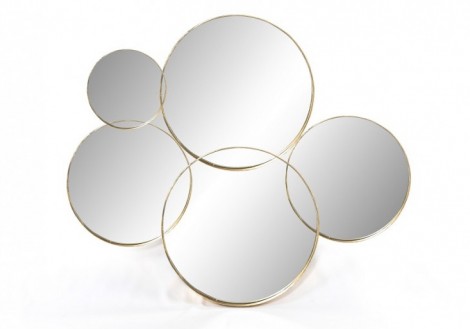Ibiza Gold Leaf Mirror - Four Hands