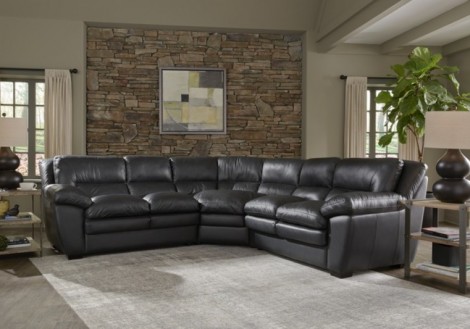 Palliser Thurston Leather Sectional Sofa