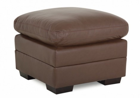 Thurston Leather Ottoman