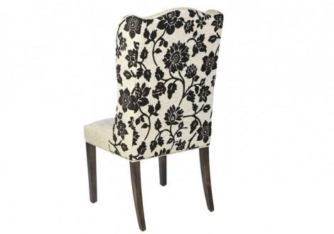 Brece Fabric Wing Dining Chair