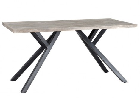 Ryker Desk Solid Wood & metal base