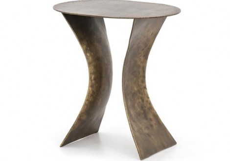 Drexel Iron Etch Table Four Hands