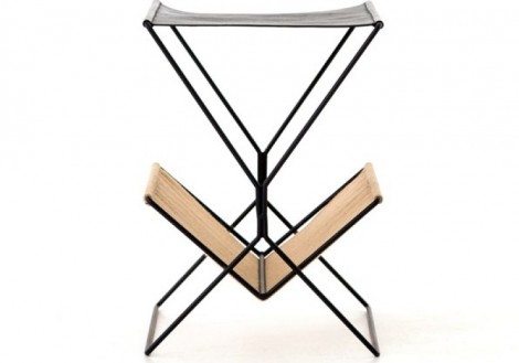 Four Hands Monarch Magazine Rack
