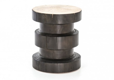 Inez Solid Wood End Table by Four Hands