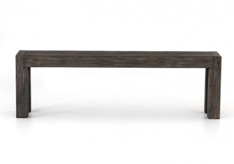 Post & Rail Solid Wood Bench