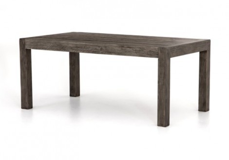 Post & Rail Solid Wood Dining Table