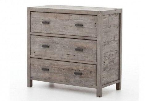 Caminito 3 Drawer Wide Night Stand