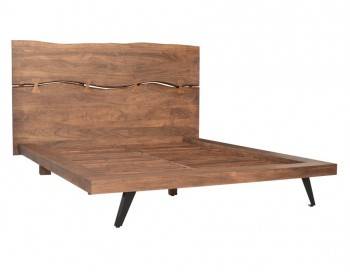 Live Edge King Bed