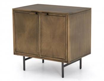 Sunburst Cabinet Night Stand