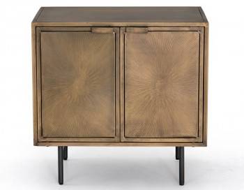 Sunburst Cabinet Night Stand
